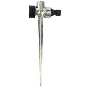 1/2 Inch Sprinkler Spike Base Zinc Pipe Thread Watering Sprinklers,Zinc Flow Thru Lawn Sprinkler Spike Base, Watering Sprinklers for Yard, Lawn and Grass Irrigation