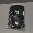 wegreeco Washable Dog Diapers - Washable Male Dog Belly Wrap - Pack of 3 - (Black,Medium)