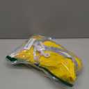 SlowTon Dog Raincoat, Adjustable Dog Rain Jacket Clear Hooded Double Layer, Waterproof Poncho with Reflective Strip Straps and Storage Pocket for Small Medium Large Dogs(XXL) (Yellow)