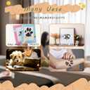 4Medium paw Print kit for Dogs Dog Nose Print kit Pet Paw Print Impression Kit for Dogs Cats Footprint Keepsake Mess-Free Paw Print Stamp Pad for Dogs Cats