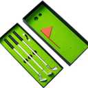 Easter Basket stuffer,Valentine Day,Golf Pens Toy Set Christmas Stocking Stuffers for Adults Teens, Mini Office Desk Game Toys Cool Gadgets Stuff Things Fidget Toys Golf Club Pen Stress Relief Item
