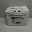 Cordless Electric Lunch Box for Adults, Heated Lunch Box 20000 mAh Battery Powered with Automatic Heating, 1.2L Portable Food Warmer, BPA Free (Blue)