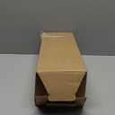 WOPITUES Wood Floating Shelves Set of 6, Shelves for Wall Decor, Farmhouse Shelf for Bedroom, Bathroom Storage Shelves, Book Shelves for Living Room - Rustic Brown (16.5 Inch)