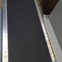 VNN Portable Wheelchair Ramp 7FT, Seamless Non-Slip Aluminum Ramps for Wheelchairs for Home, Handicap Wheelchair Ramps for Home Steps, Aluminum Loading Dock Plates, Doorways, Black (Usable height 7-21 inch)