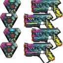Laser Tag Set of 4, Lazer Tag Game for Kids Indoor & Outdoor Play, Gift Ideas for Kids Teens and Adults, Cool Toys for Teenage Ages 8 9 10 11 12+Year Old Boy & Girls