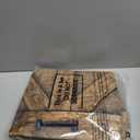 Fireplace Draft Cover for Winter Indoor Fireplace Blanket for Heat Loss Rustic Wooden Door Pattern Draft Stopper with Hook for Inside Insulated(Brown,39 x 32 Inch)