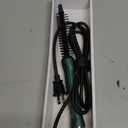 Mini Thermal Round Brush, 0.35 Inch Barrel Volume Heat Styling Brush for Men and Women Short Thin Curly Straight Hair, Heated Curling Iron,12 Temperature Setting (0.95 Inch with Bristles)