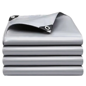 Tarps Heavy Duty Waterproof 10x12 FT,Sliver 12 Mil Large Tarps with Grommets and Reinforced Edges,UV Resistant,Tear&Fade Resistant,Finished Size Cover for Outdoors Patio,Pool,Boat,Roof,Camping,10*12FT