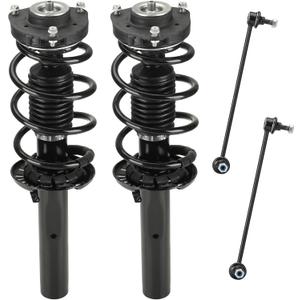 Front Spring Strut & Sway Bar Links for Volkswagen Beetle, Eos, Golf, Jetta, Passat, Rabbit, CC, for Audi A3/A3 Quattro 2006-2013, Struts Shock Absorber Assembly Replace for 172311, K80478