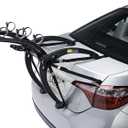 Saris Bones 3-Bike Trunk Rack Bicycle Carrier, Durable, Rust-Free, Anti-Sway Straps, Fits Most Vehicles, Made in USA, Arc-Based Design, 100% Recyclable Materials