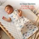 Sleep Sack 0.5 TOG, Soft Baby Wearable Blanket, Lightweight with 2-Way Zipper, 3-Pack for Newborns to Toddlers