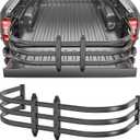 Truck Bed Extender, Aluminum Retractable Tailgate Extender, 55"-68" Adjustable Length, Drill Required, Fits for Tacoma, Gladiator, Frontier, Colorado/Canyon, Ranger, Ridgeline