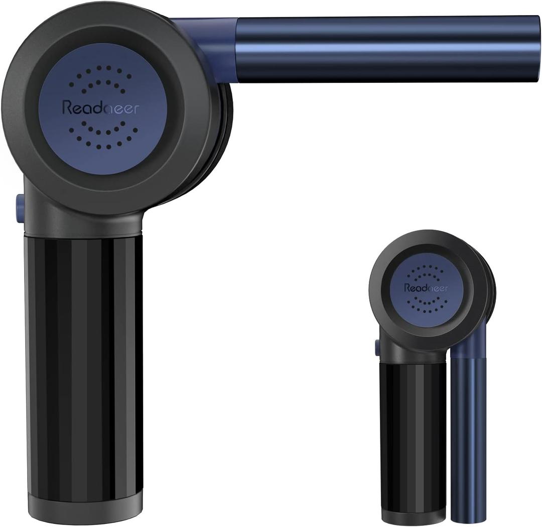 READAEER BBQ Fan Air Blower for Outdoor Camping Portable Electric Barbecue Fire Blower Tool