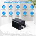Mini Camera USB Charger Full HD 1080P Video, Security Charger Cam for Home & Office Monitoring, Wall USB Camera with 32GB Micro SD Card