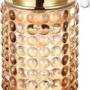 Glass Foaming Hand Soap Dispenser for Bathroom Decor with PumpFoam Type/Amber