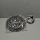 Semi Flush Mount Ceiling Light, Smoky Gray Glass Ceiling Light Fixture, 3-Bulb Modern Black Close to Ceiling Light, Vintage Glass Ceiling Lights for Bedroom Kitchen Living Room, Bulb Not Included (11.8 inch)