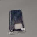 Magnetic Case for Google Pixel 10 Pro Fold, Compatible with MagSafe Carbon Fiber Slim Thin Lightweight Aramid Fiber PC Back Anti Scratch Drop Protection Rugged Shockproof Cover, Blue&Purple