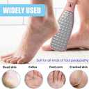 Foot File,Foot Scrubber Dead Skin Double Sided Foot Scraper Rasp Callus Remover, Pedicure Foot Scrubber Grater,Foot Heel Craper for Cracked Heels, Foot Grater Shaver Scraper for Callus Removal 2pcs (Pink -White)
