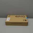 CarryUp Under Desk Cable Tray, No Drill Wire Management Clamp, Computer Cord Organizer, Cable Hider & Holder, Cord Keepers for Home Office Organization, Powder Coated Metal, Dorm Essentialss - Cream