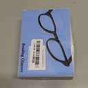 NORPERWIS 5 Pairs Reading Glasses - Standard Fit Spring Hinge Readers Glasses for Men and Women (5 Pack Transparent, 1.25)