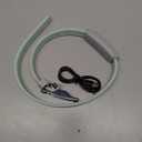 Lighted Dog Collar, Rechargeable Light Up Pet Collar, Waterproof LED Dog Collar Glow in The Dark, Make Pet Visible and Safety for Night Walking for Small Medium Large Dogs (Rainbow)