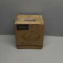 OSTBA Panini Press Grill with Adjustable Temperature, 4-Slice Indoor Grill, 180 Open Sandwich Maker with Drip Tray, Non-Stick Plates, Stainless Steel, 1200W