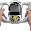 Digital Body Fat Analyzer, Electronic BMI Handheld Body Fat Monitor with LCD Display, Multifunctional Portable Body Fat Measurement Device for Weight Loss, Fitness Monitoring, Personal Health