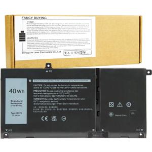 Fancy Buying 40Wh JK6Y6 H5CKD Battery for Dell Latitude 3410 3510 3120 3140 Vostro 5300 5301 5401 5501 Inspiron 5300 5301 5401 5402 5408 5409 5501 5508 5509 5400 5406 7405 7300 7306 7500 7506 2-in-1
