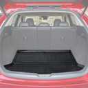 Trunk Cargo Liner Mat Tray for Mazda CX-5 CX5 2017 2018 2019 2020 2021 2022 2023 2024 2025 Rear Trunk Carpet Interior Accessories Waterproof Custom Fit All Weather Odorless TPE (Black)