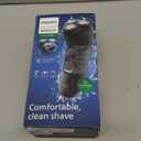 Philips Norelco Shaver 2400 Series, Wet and Dry Electric Shaver, Pop-up Trimmer, P-Cap, Deep Black, Model X3001/90