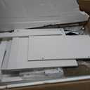 Amazon.com: HOOBRO Litter Box Enclosure, Litter Box Furniture with Storage, 2-in-1 Hidden Cat Furniture with Shelf, 2 Dangling Plush Balls and 1 Toy Ball, Large Wooden Cat Washroom, White WT78MW01 , Pet Supplies