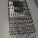 Live Animal Cage Trap, 31" x 11" x 12" Heavy Duty Folding Raccoon Traps, Humane Cat Trap for Stray Cats, Raccoons, Squirrel, Skunk, Mole, Groundhog, Armadillo, Rabbit