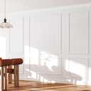 Peel and Stick Wall Molding Kit Set of 6 Frames, Premade Wainscoting Panels for Interior Wall Decor, Molding Trim for Living Room Bedroom Corridor Home Accent Walls Panel