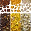 Sinyanail 950 Pcs Gradient 3 Colors Acrylic Large Sew on Rhinestones Setting Crystal Gems Diamond Stone 2 Holes Flatback Rhinestones for Jewelry Clothes Shoes Bag Costume (Yellow)