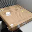 HOOEN Extra Wide Baby Gate for Doorways Stairs 86-105 Inch Wide Pressure Mounted Dog Gates for the House Walk Through Gates Indoor Safety Child Gates for Kids or Pets (86.3"-105") (White)