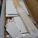 VEVOR 20+ PCS Accessories, Pretend Play Ice Cream Shop Kitchen Food Toys with Ice Cream Cone & Popsicle, Awning & Freezer, Storage Drawers & Flipping Menus, For Kids Aged 3-7