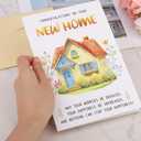 New Home Greeting Card, Moving Apartment Housewarming Greeting Card with Envelope Congratulations on Your New House Gift for Men & Women