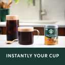 Starbucks Crema Collection Premium Instant Salted Caramel Flavored Instant Coffee, 100% Arabica Beans, 3 Tins (7.12 Oz Each) (EXP 05/13/26)
