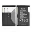 BL-5C 3.7V 1020mAh Rechargeable Battery Suitable for Household Radio with Current Protection 1 Pieces (Black)