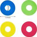 120 Pieces Foam Disc Shooter Flying Foam Disc Toy for Remote Control Robot Toy, Red, Blue, Yellow, Green