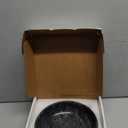 6.7" Large Decorative Bowl, Natural Marble Decorative Bowls for Home Decor, Key Bowl, Candy Bowl, Smudge Bowl, Coffee Tables Centerpiece (Natural Black)