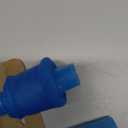 2 Pieces Dryer Vent Cleaner Kit Compatible with Most Vacuum Cleaner, Dryer Lint Brush and Vacuum Hose Attachment with Universal Connector, Quickly Lint Remover (Blue)