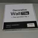 Art3d 20-Sheet Peel and Stick Collage Tile for Kitchen Backsplash - Ecru Slate (5.9" x 12")