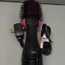 REVLON One-Step Volumizer Hair Dryer and Styler with Improved Motor  Easy Salon-Style Blowouts  Less Frizz, More Shine, and Reduced Heat Damage, for all Hair Types and Lengths (Black) (1.0 VOLUMIZER UPDATED MOTOR LIFE)