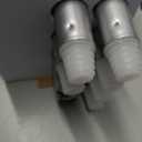 TONIAL Curtain Rod 32 to 115 Inch(2.6-9.6ft), Telescoping Splicing 3/4 Drapery Rods for Windows 83 to 110 Inch(6.9-9.1ft), Decorative Single Rod with Small Cap Finial, Silver