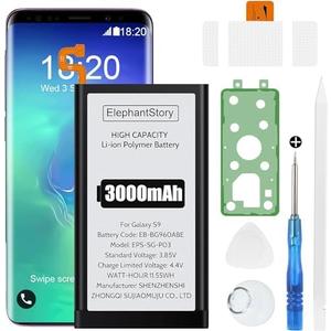 ElephantStory Battery for Samsung Galaxy S9 Replacement Kit: (New Upgraded) for Samsung Galaxy S9 SM-G960U All Models with Repair Tool Kits