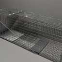 HAVAHART 1079SR Large 1-Door Humane Catch and Release Live Animal Trap Cage - Live Raccoon Trap, for Bobcats, Beavers, Dogs, & More