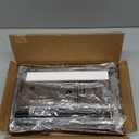 Coffee Syrup Organizer Rack, 2-Tier Coffee Bar Accessories, Bottle Holder Stand with K Cup Storage Drawer for Coffee bar, Wine Rack, Storage Shelves for Syrup. (Rustic Brown)