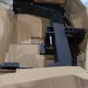 3 Point Quick Hitch to Category 1 and 2 Tractors，3000 LBS Lifting Capacity Tractor Quick Hitch Between Lower Arms Attachments Quick Hitch with 2 Receivers, Black