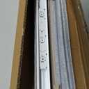 LazBlinds No Drill Roman Shades, Blackout, 36" W x 72" H, Grey